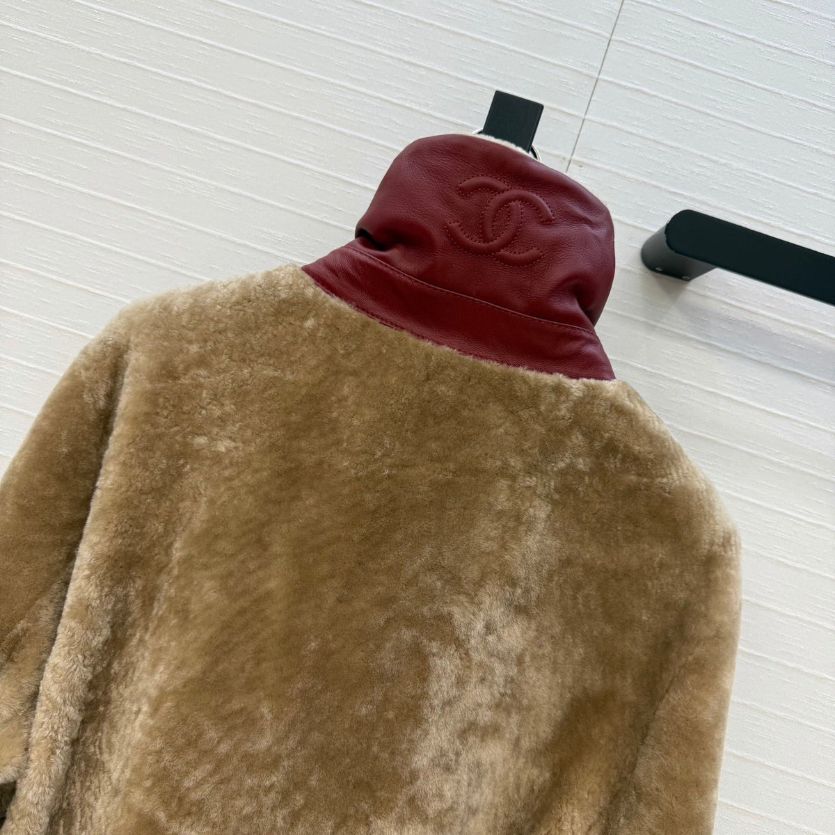 CC 26S Belted Shearling Jacket 440448