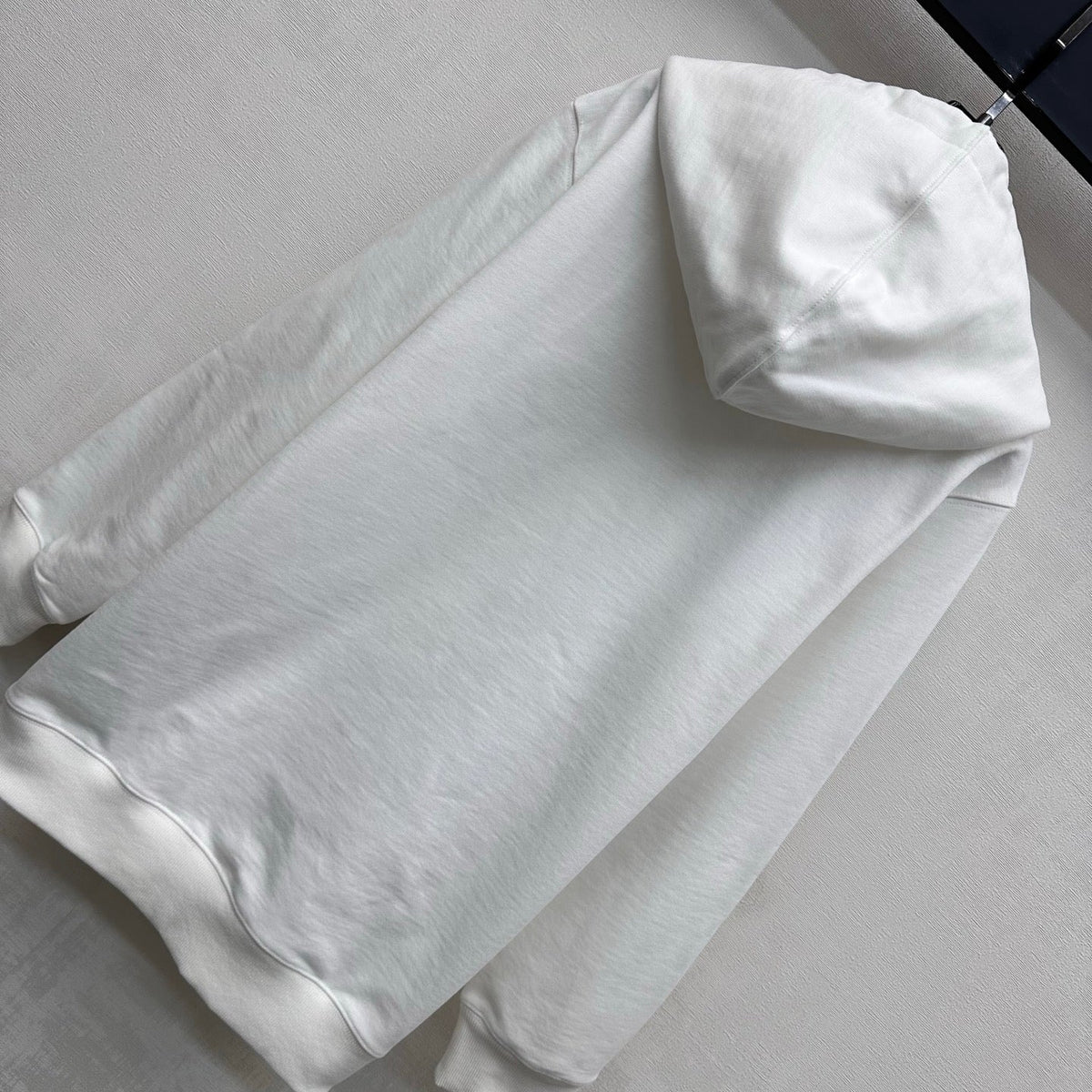 Chanel 26s Coco Neige Big CC Hoodie White Black 444294