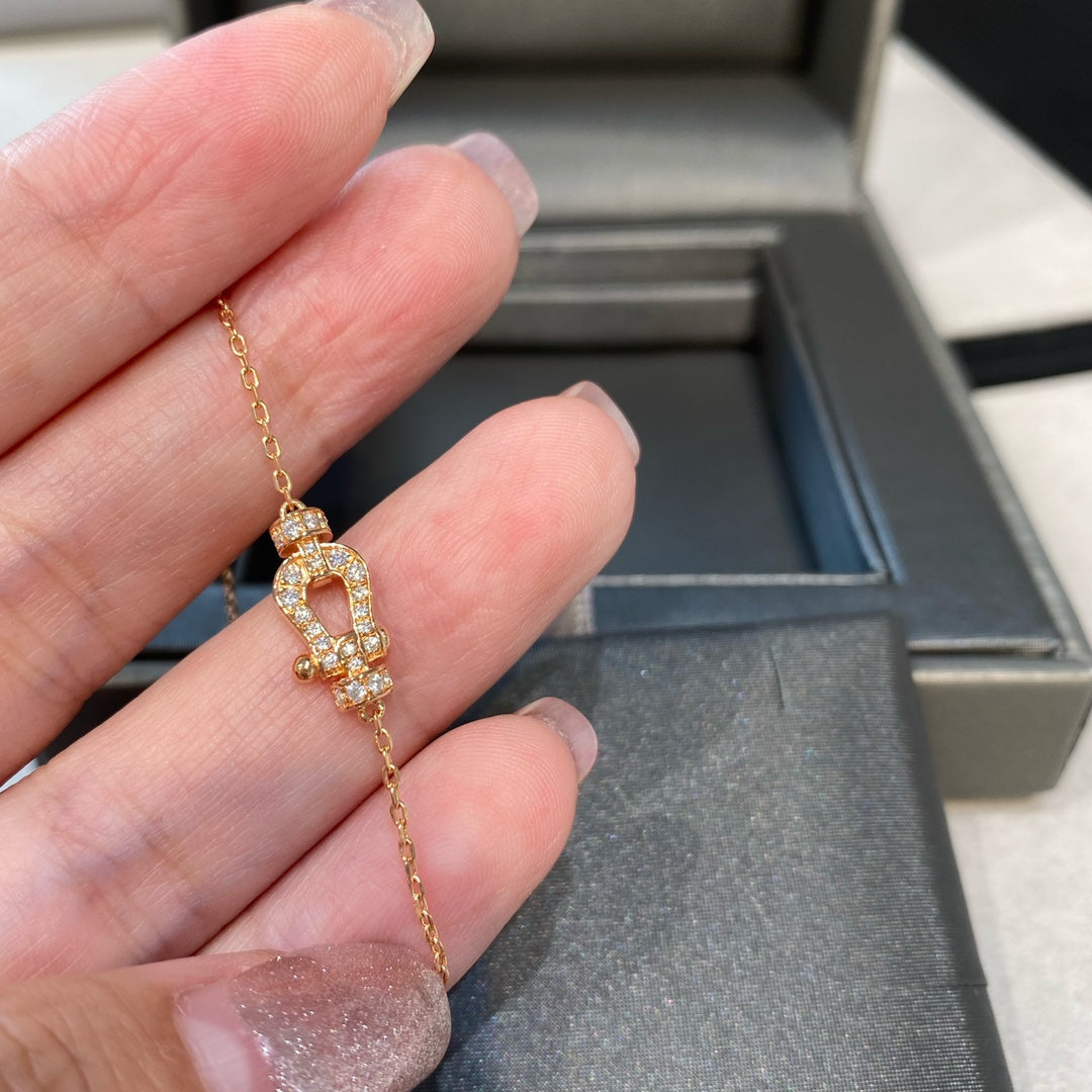 Fred Force 10 Small Model Pink Gold Bracelet