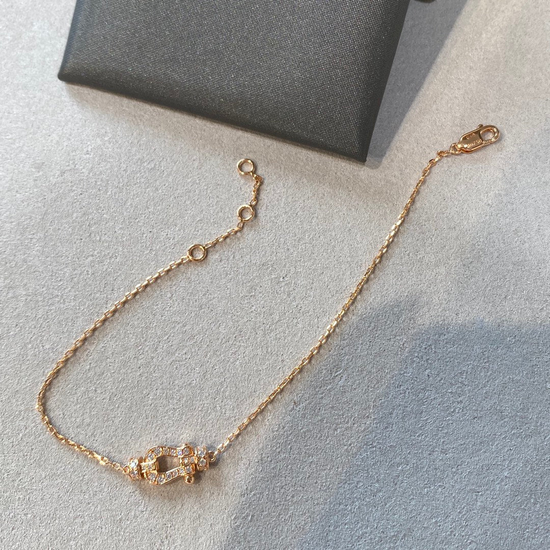 Fred Force 10 Small Model Pink Gold Bracelet