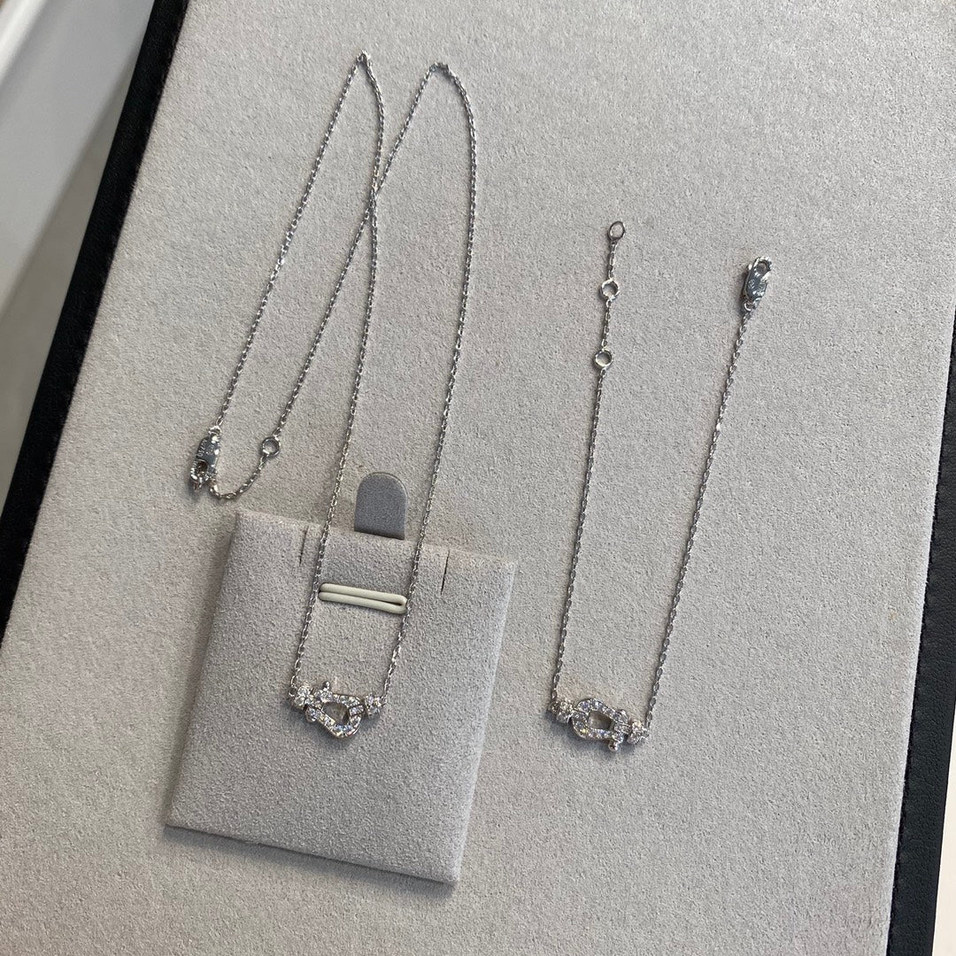 Fred Force 10 Small Model Sliver Necklace