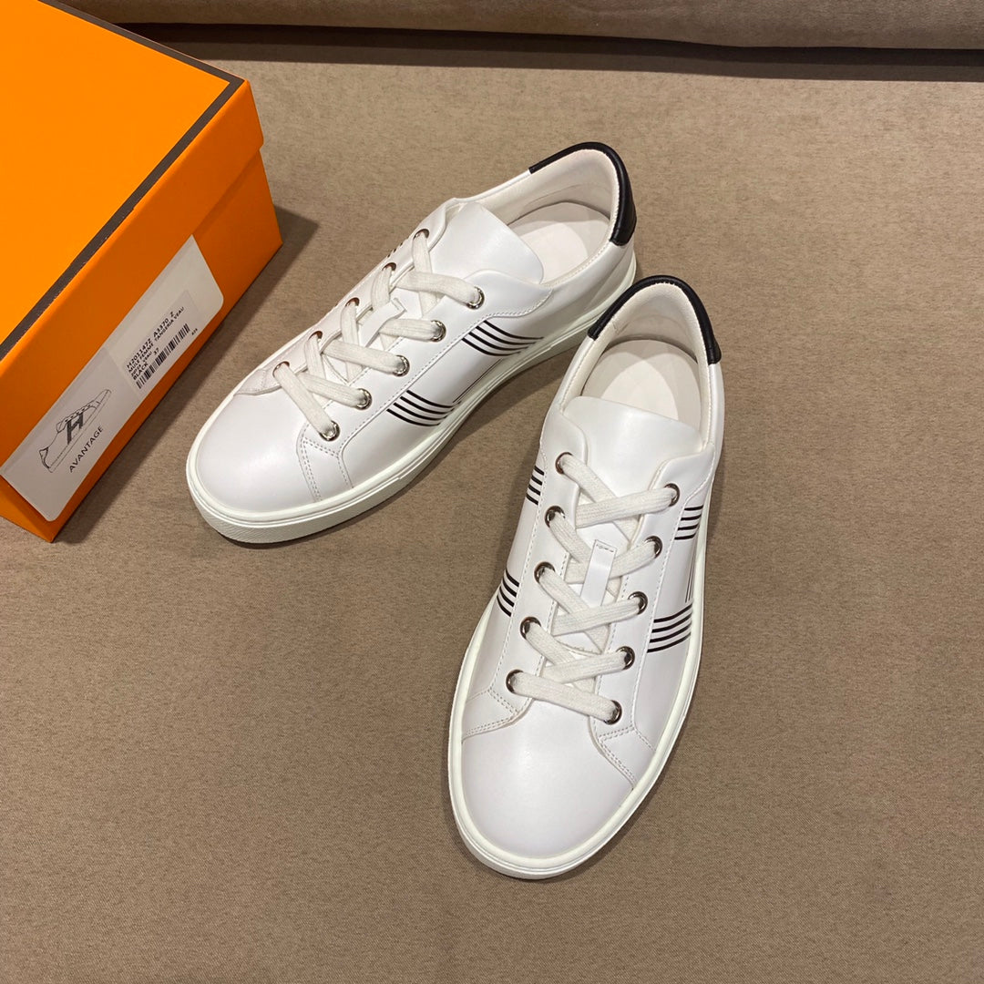HM 26s Avantage Sneaker White Calfskin 546297