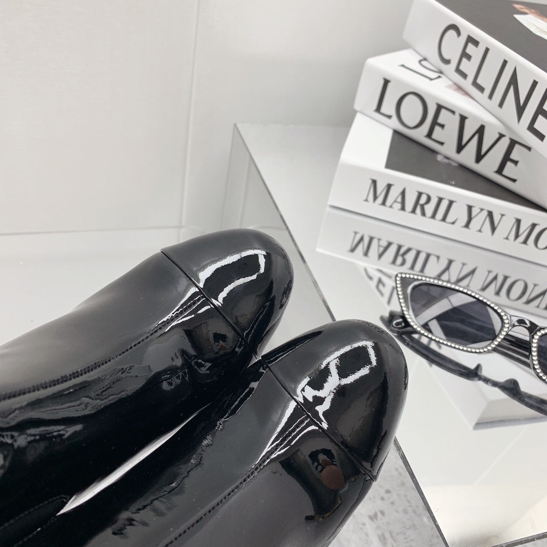 CC 26s Chelsea Boots 8cm Black Black Patent Leather 162839