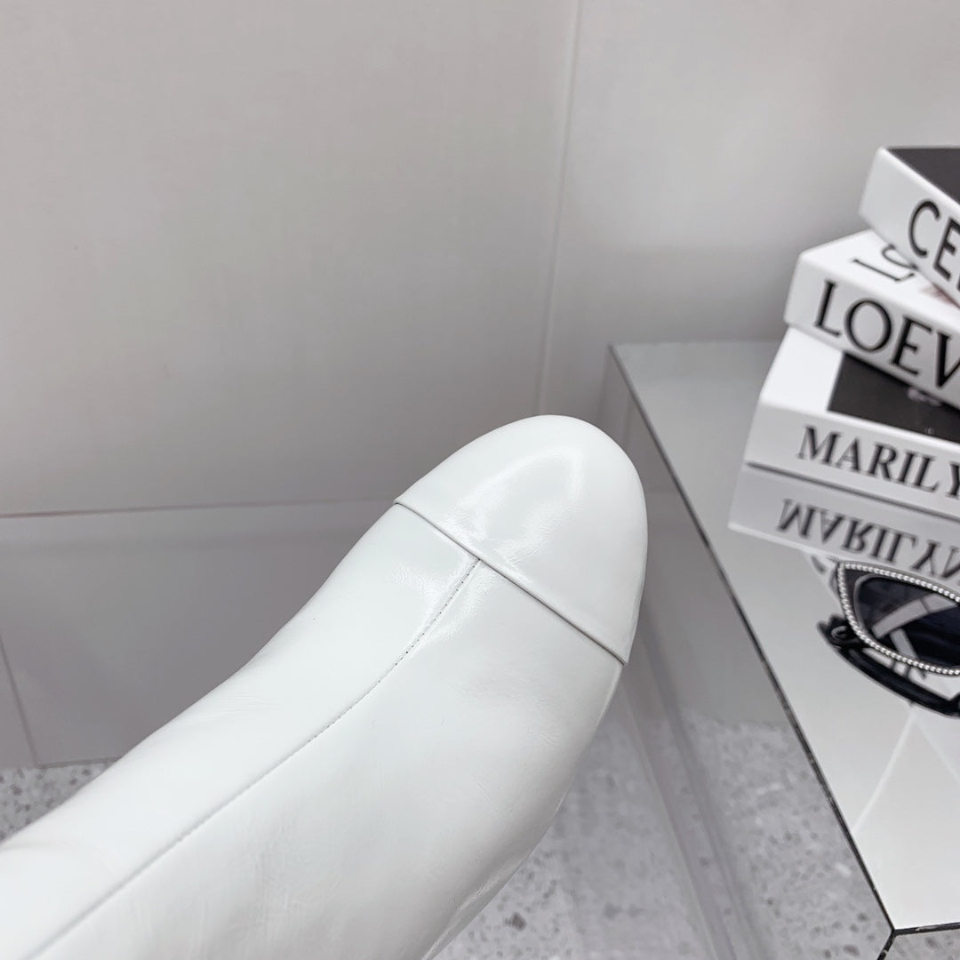 CC 26s Chelsea Boots 8cm White White Leather 162838