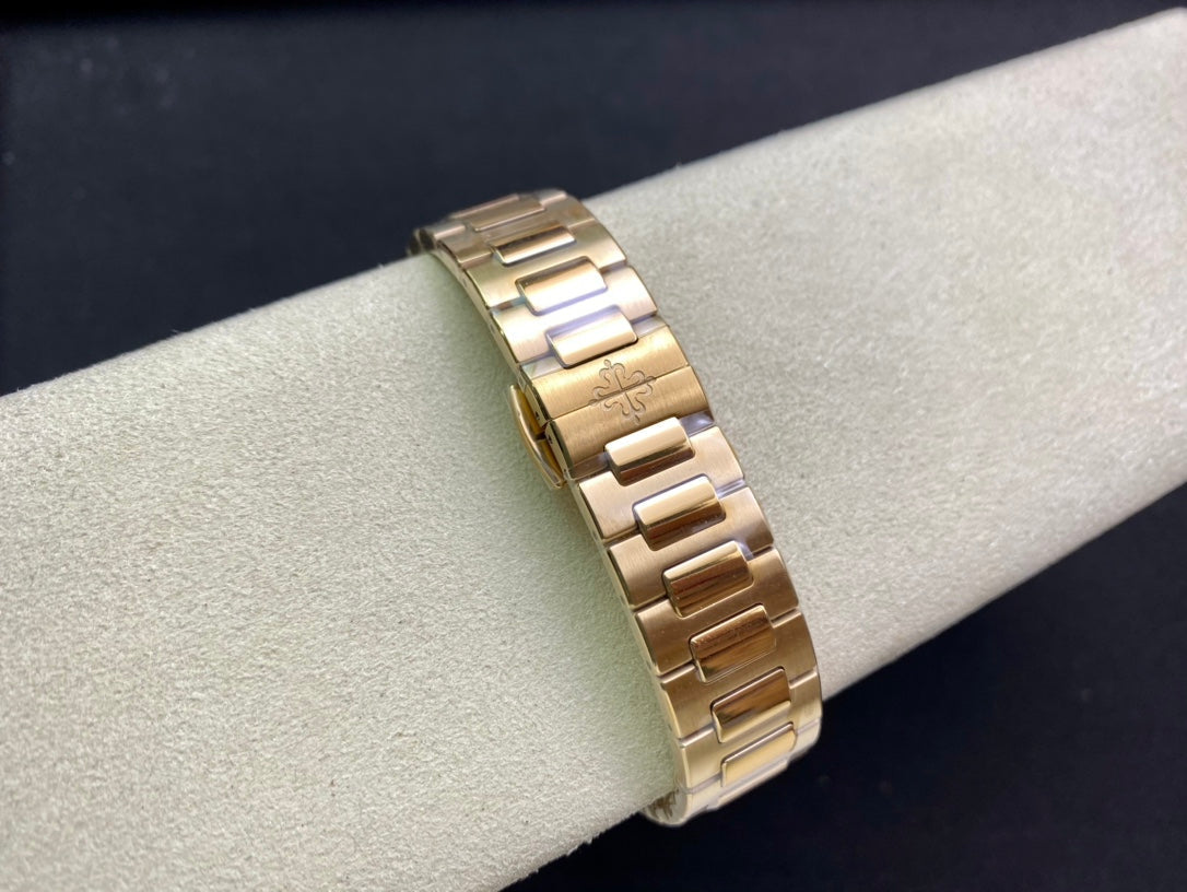 PATEK Nautilus 35mm Gold White Dial