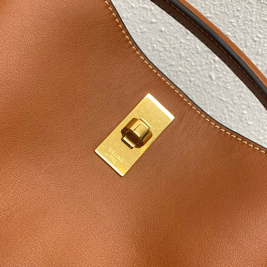 Celine Teen Bucket 16 Bag Brown Calfskin