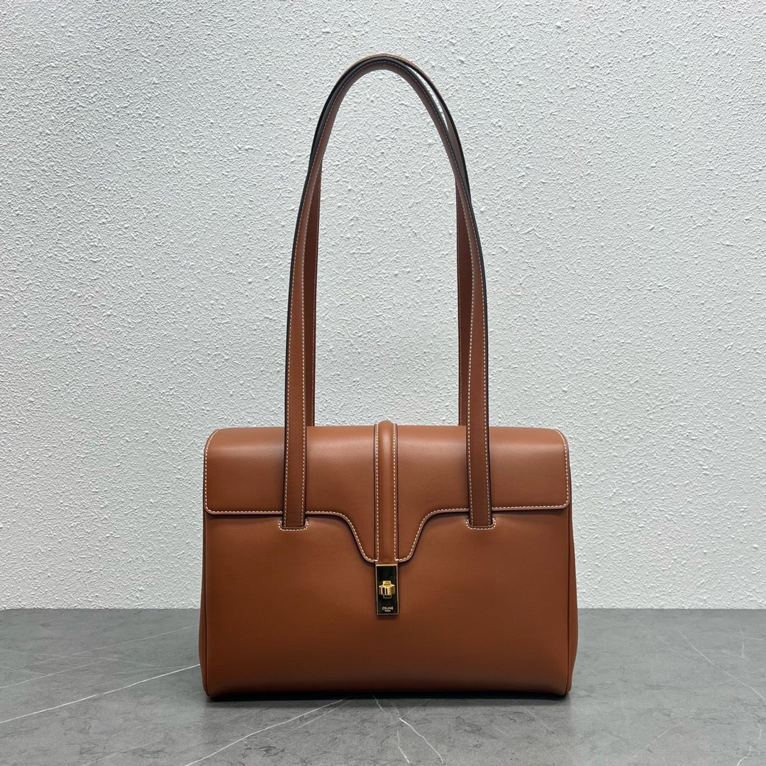 Celine Soft 16 Bag Tan Smooth Calfskin