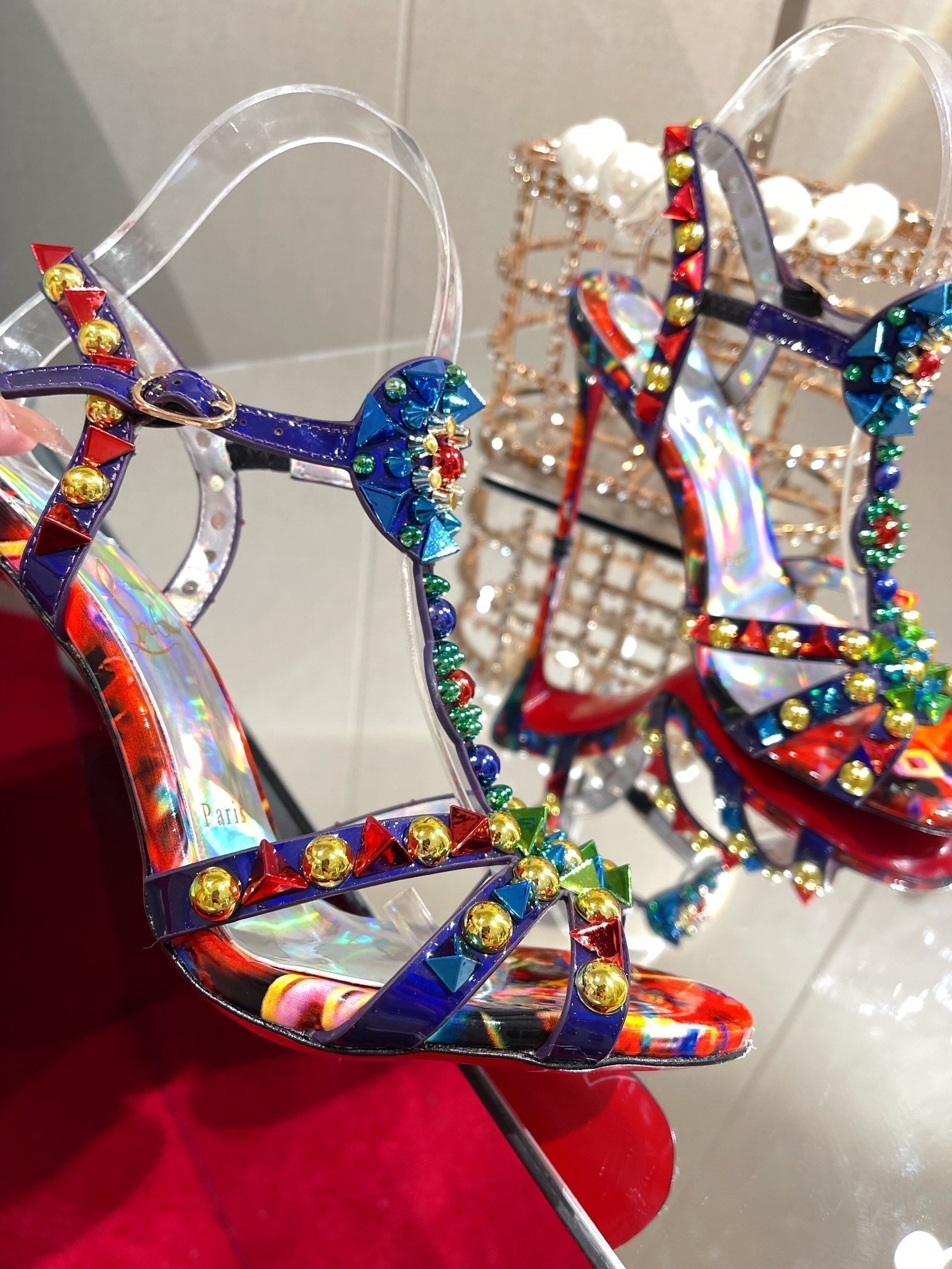 CL Goldora Sandal Print Color 346032