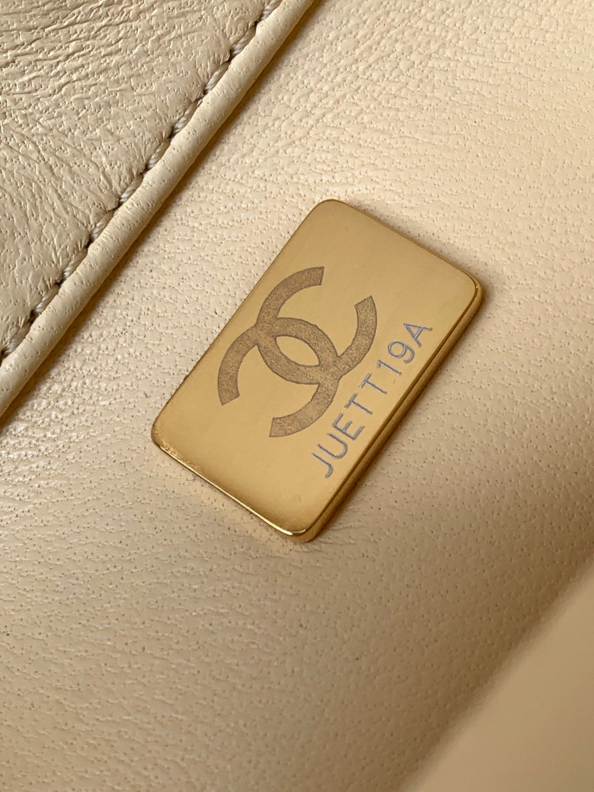 CC 26s Flap Bag Autumn Gold Sequins 996773 GHW