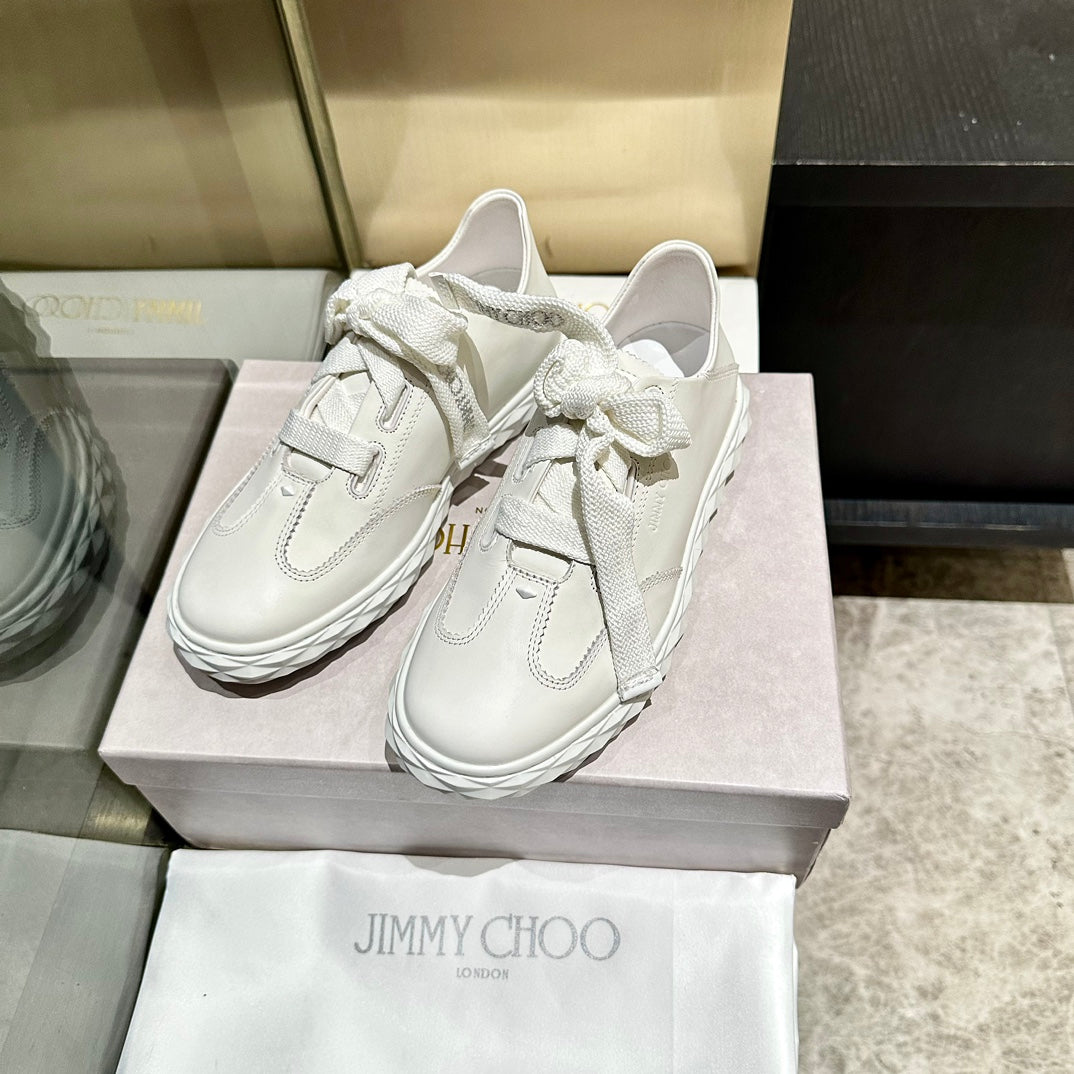 Jimmy Diamond Light Flex Sneaker White Leather 271193