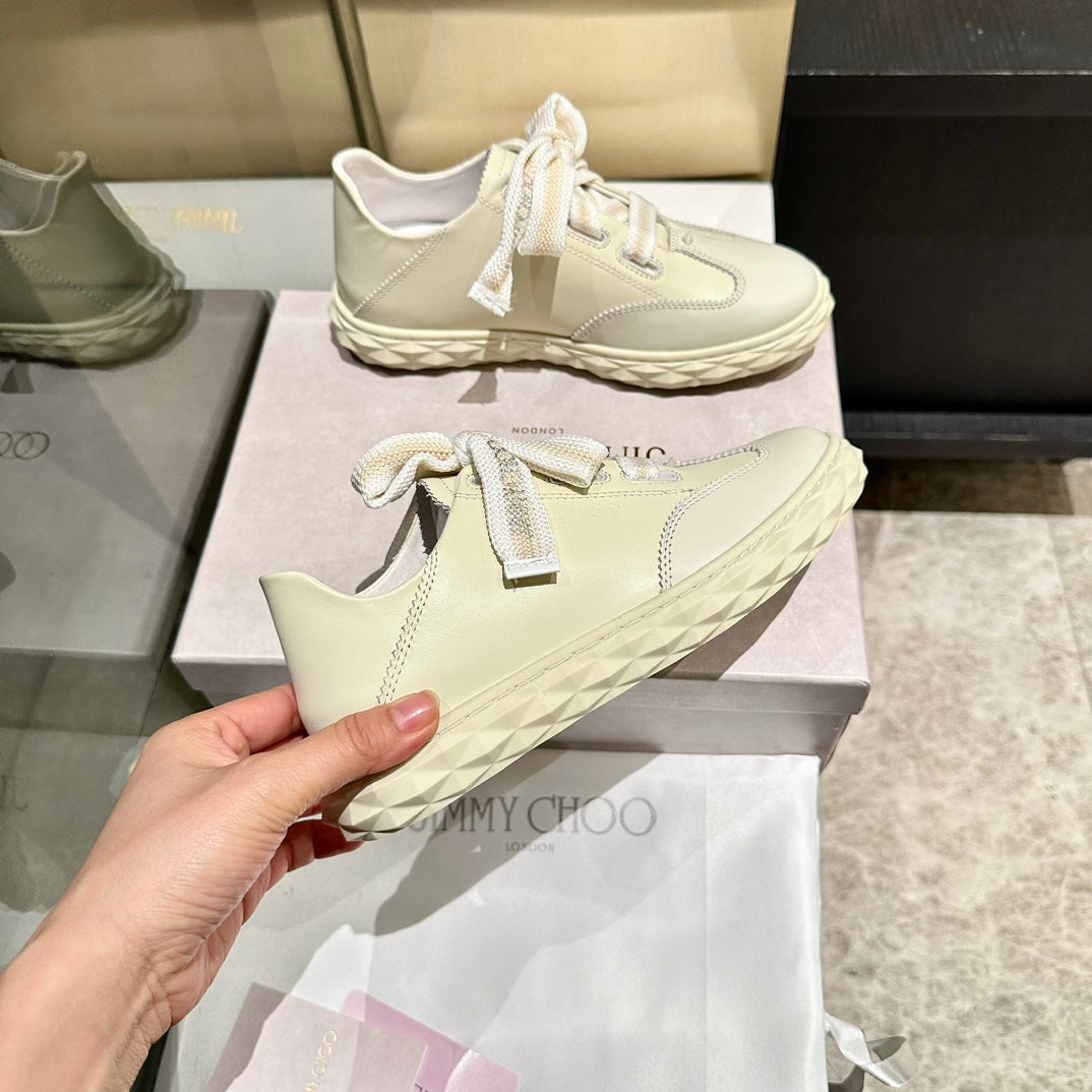 Jimmy Diamond Light Flex Sneaker Yellow Butter Leather 271195