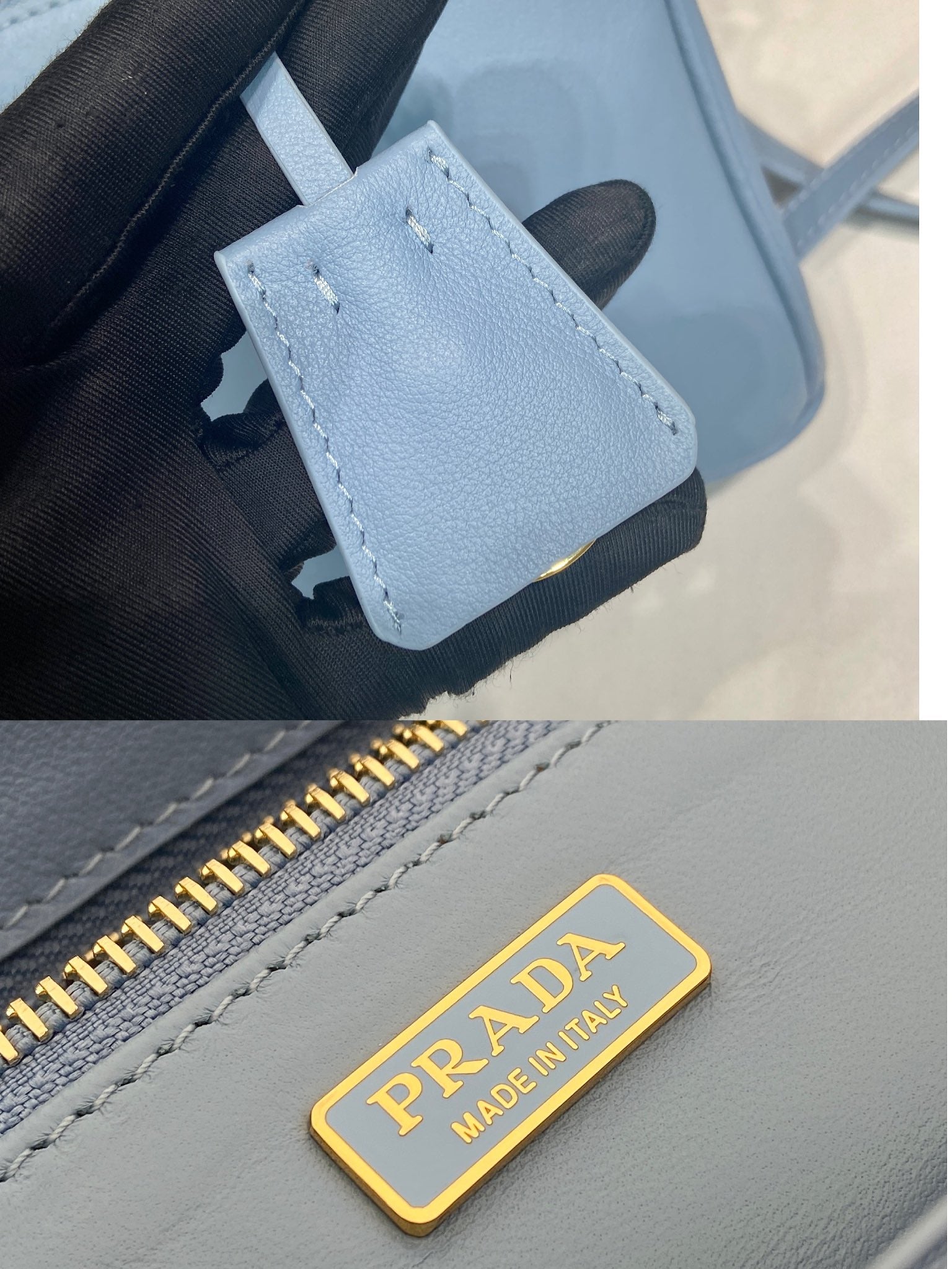 PRA New killer bag blue calfskin 340505