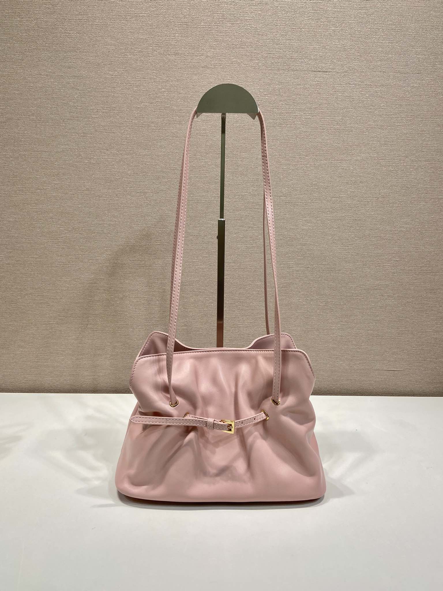 Prada Small Dada 25cm Light Pink Nappa Leather