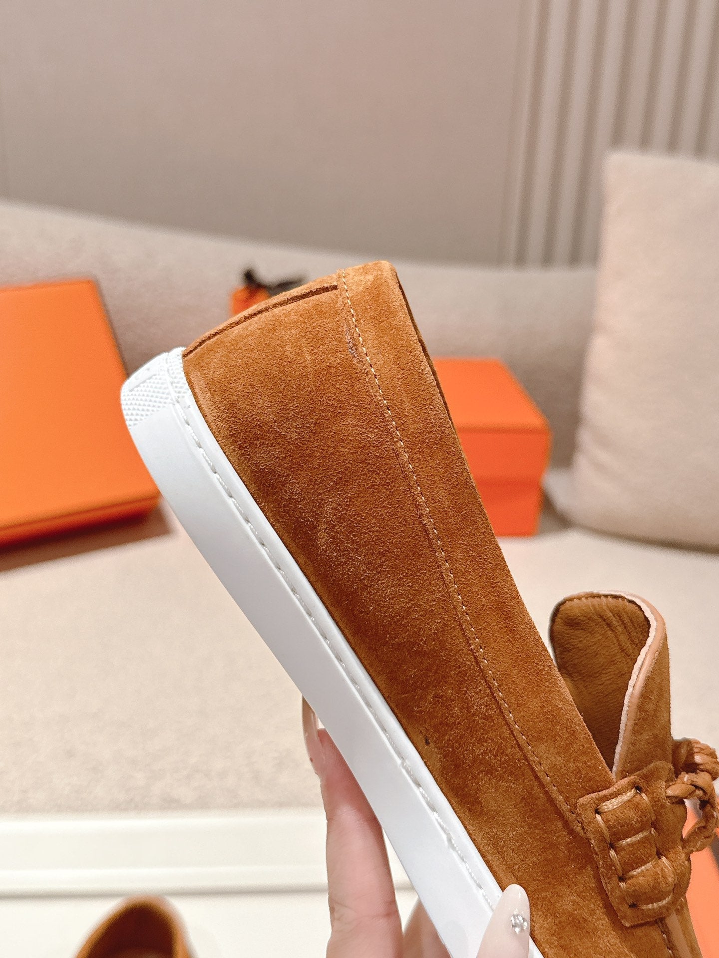 HM Ignacio Loafer Brown Suede 577448