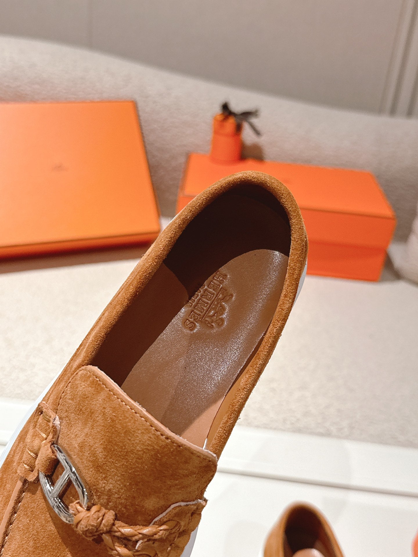 HM Ignacio Loafer Brown Suede 577448