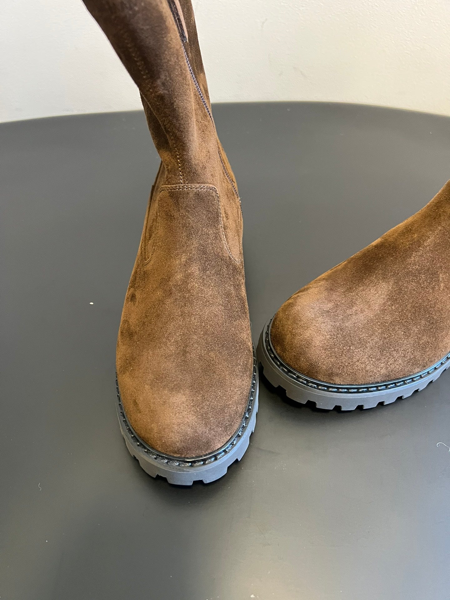 The Row 2025 Boot Brown Suede 561645