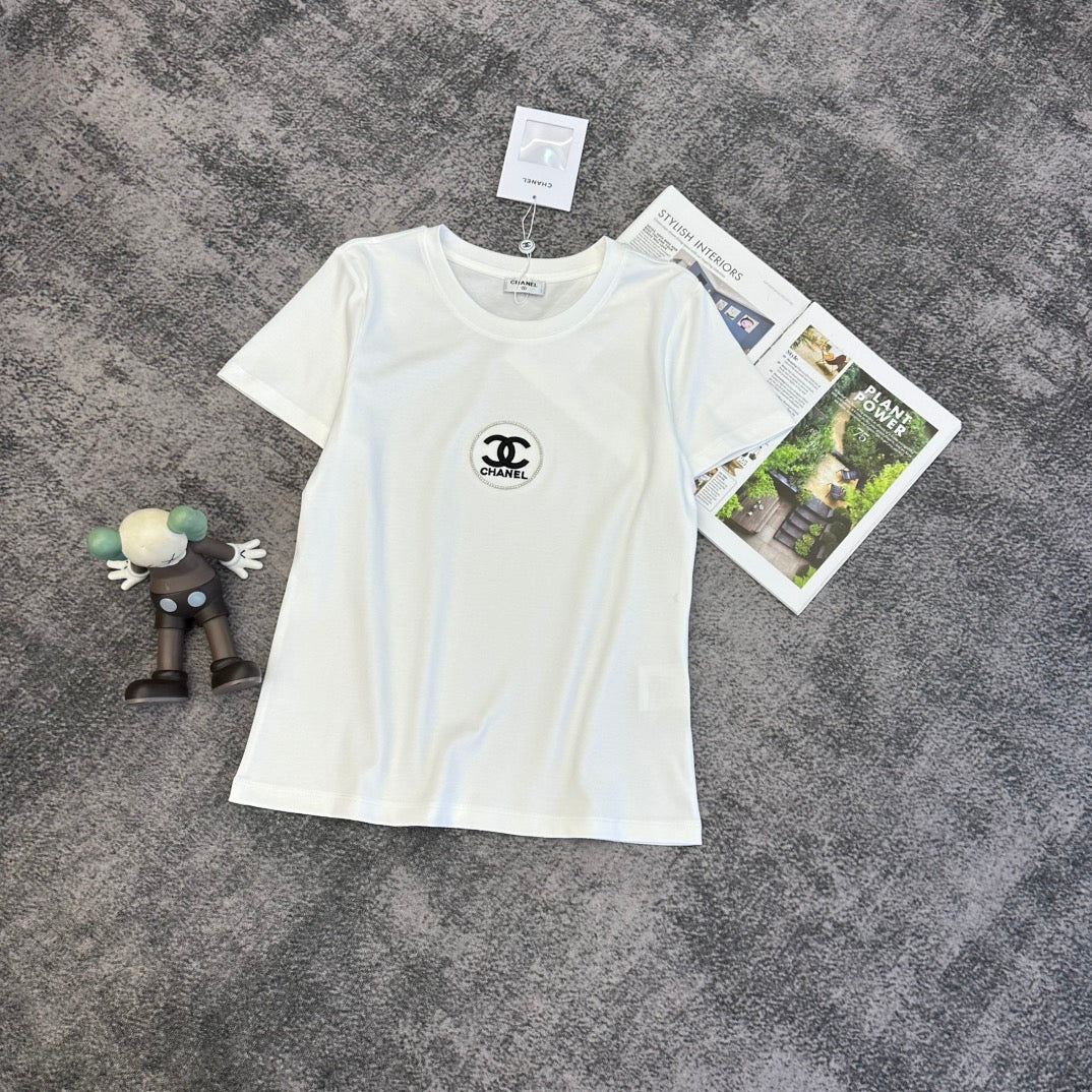 CC SS26 Round Neck T-Shirt Cotton 350838