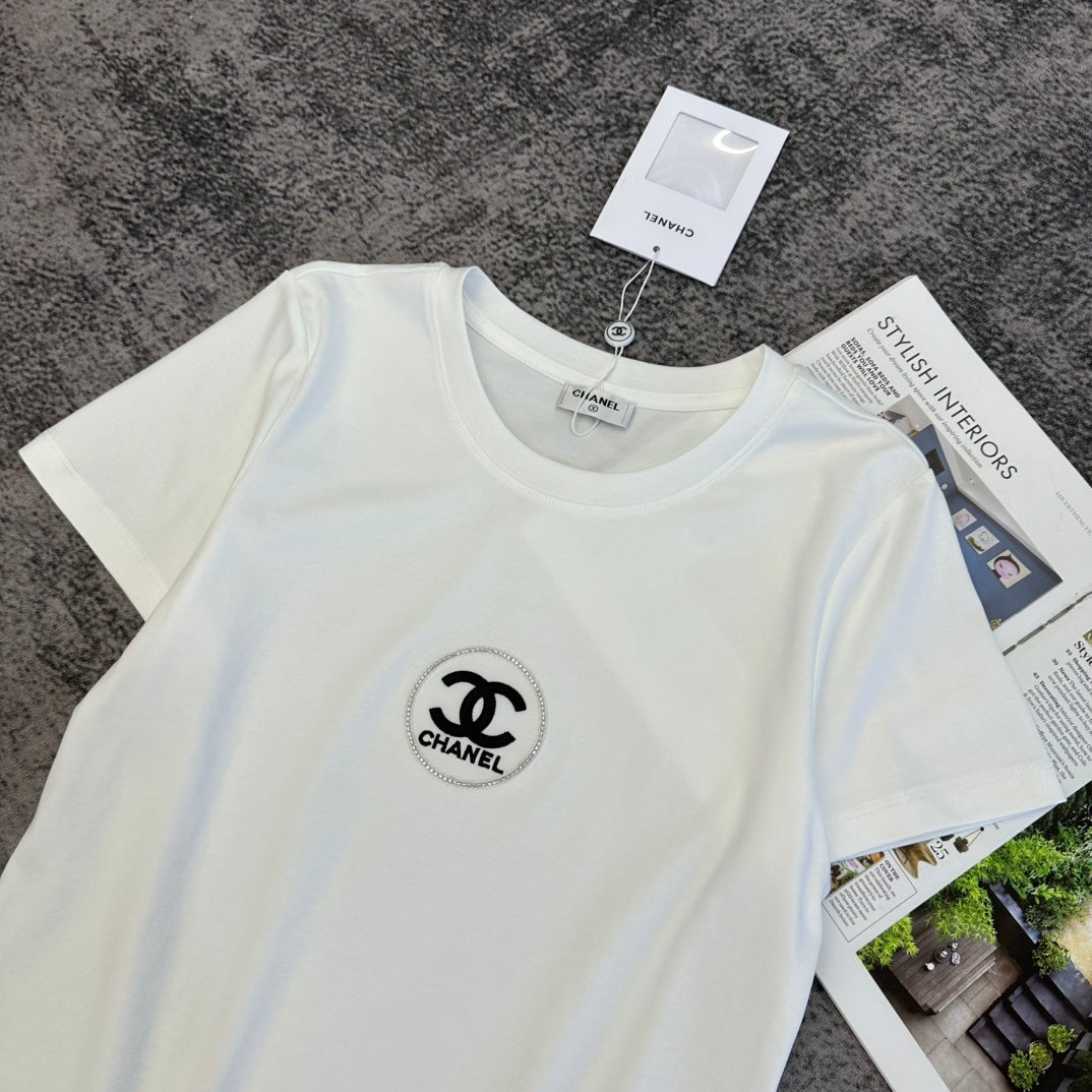 CC SS26 Round Neck T-Shirt Cotton 350838