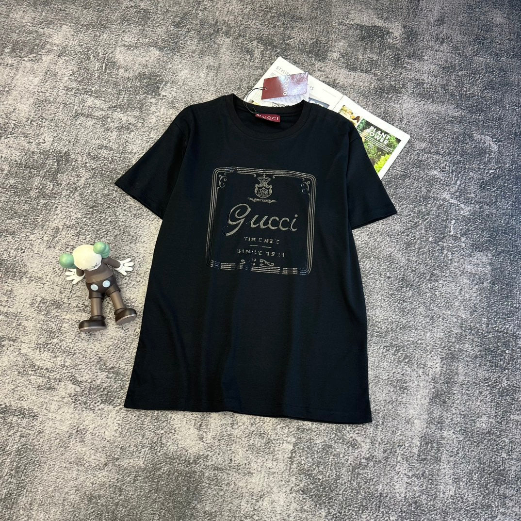 GG Short-Sleeve T-Shirt Print Cotton 350848