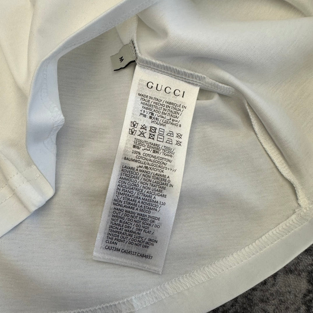 GG Short-Sleeve T-Shirt Embroidery Cotton 350855