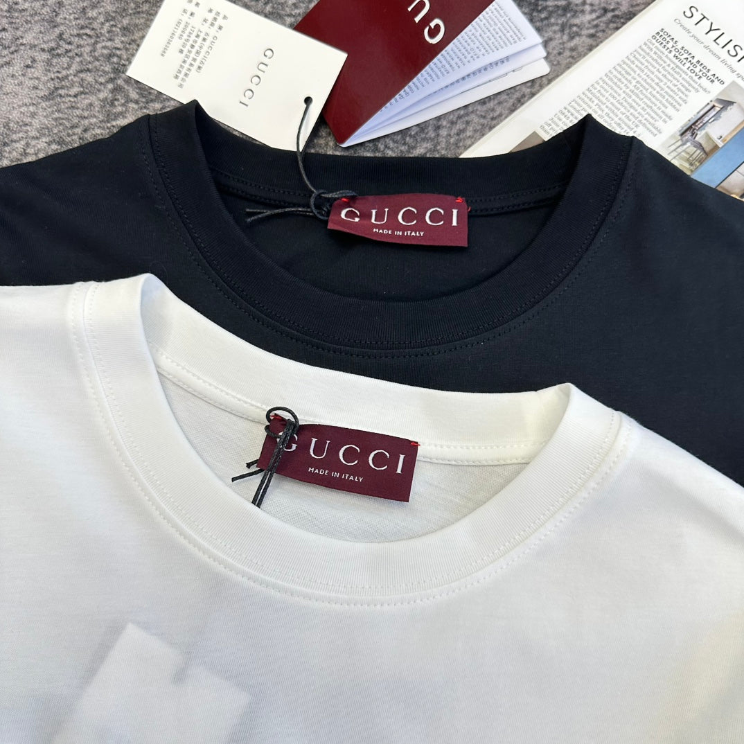 GG Short-Sleeve T-Shirt Embroidery Cotton 350855