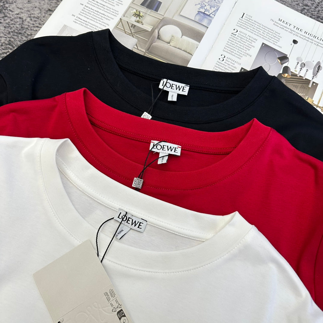 Loewe SS26 Loewe Anagram T-shirts Cotton 350565