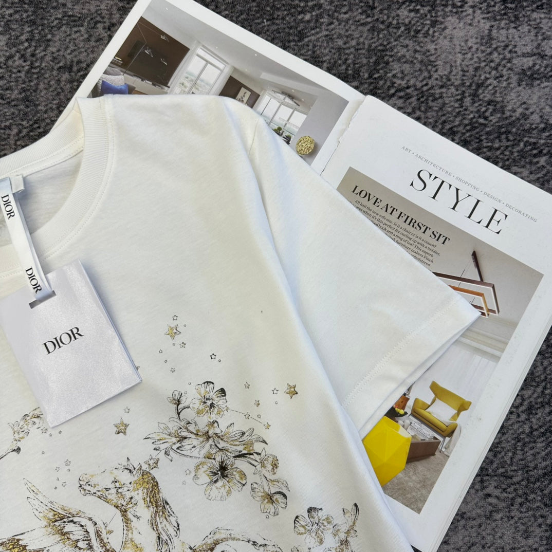 CD SS26 Short-Sleeve T-Shirt Cotton 350891