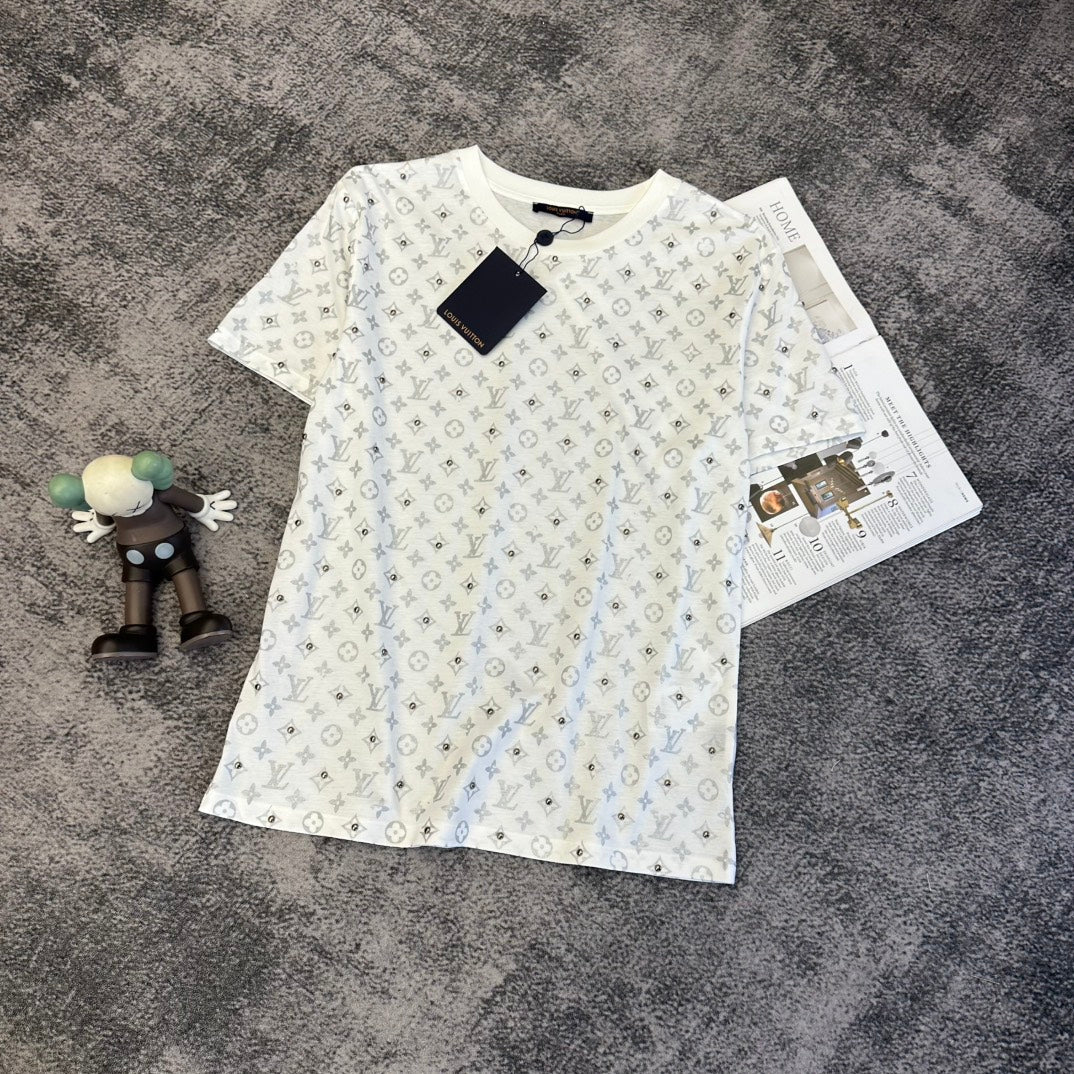 GG SS26 Washed Monogram T-shirt Cotton 350656