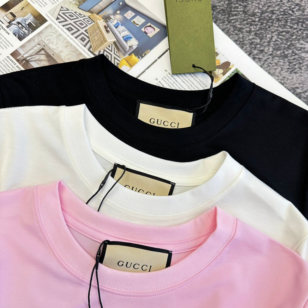 GG SS26 Short-Sleeve T-Shirt Logo Cotton 350664