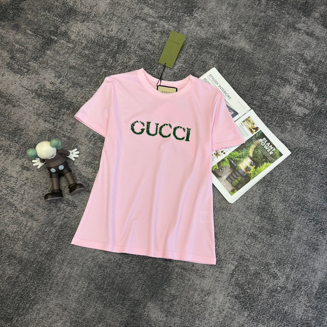 GG SS26 Short-Sleeve T-Shirt Logo Cotton 350664