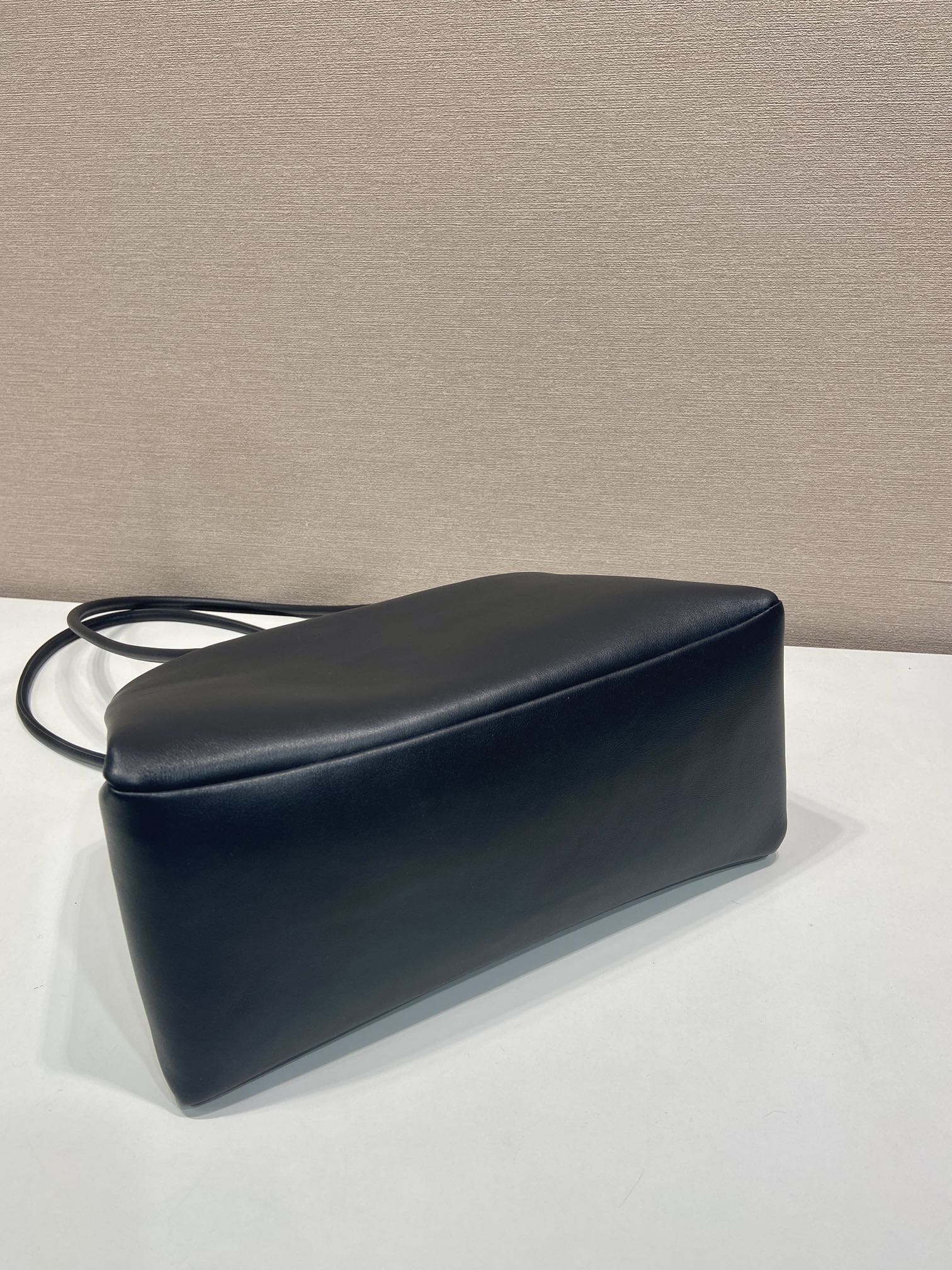 Prada Passage Medium Bag 28cm Black Leather Re-Nylon