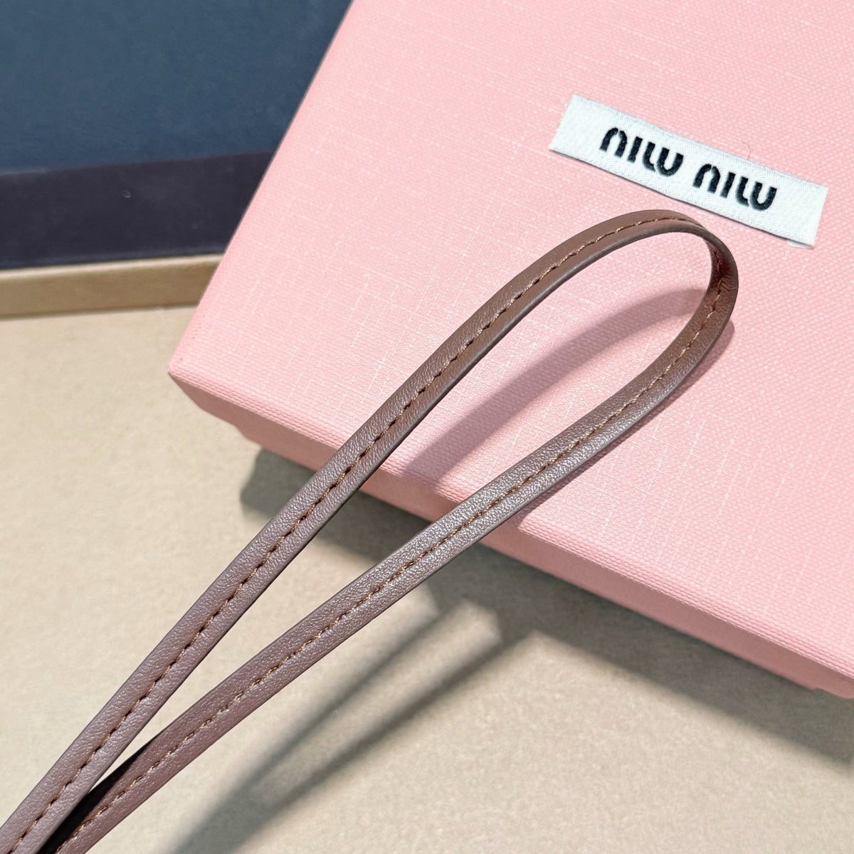 Miu Miu Lilac Crochet Floral Charm