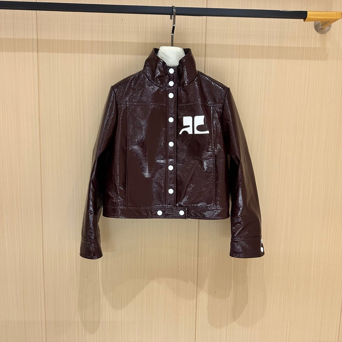 AC Reedition Vinyl Jacket Burgundy Sheepskin