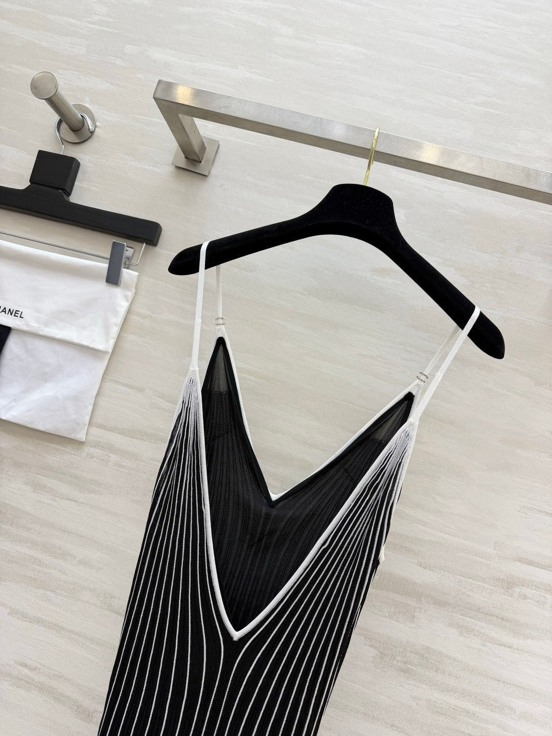 Chanel 26s Maxi Slip Dress 1686