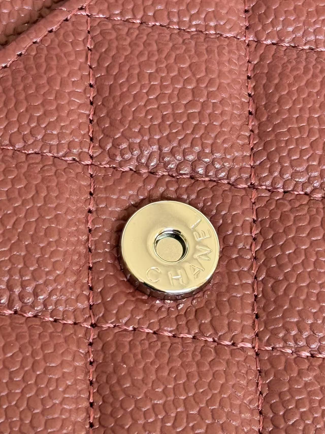 CC Classic WOC 19cm Burgundy Caviar Leather