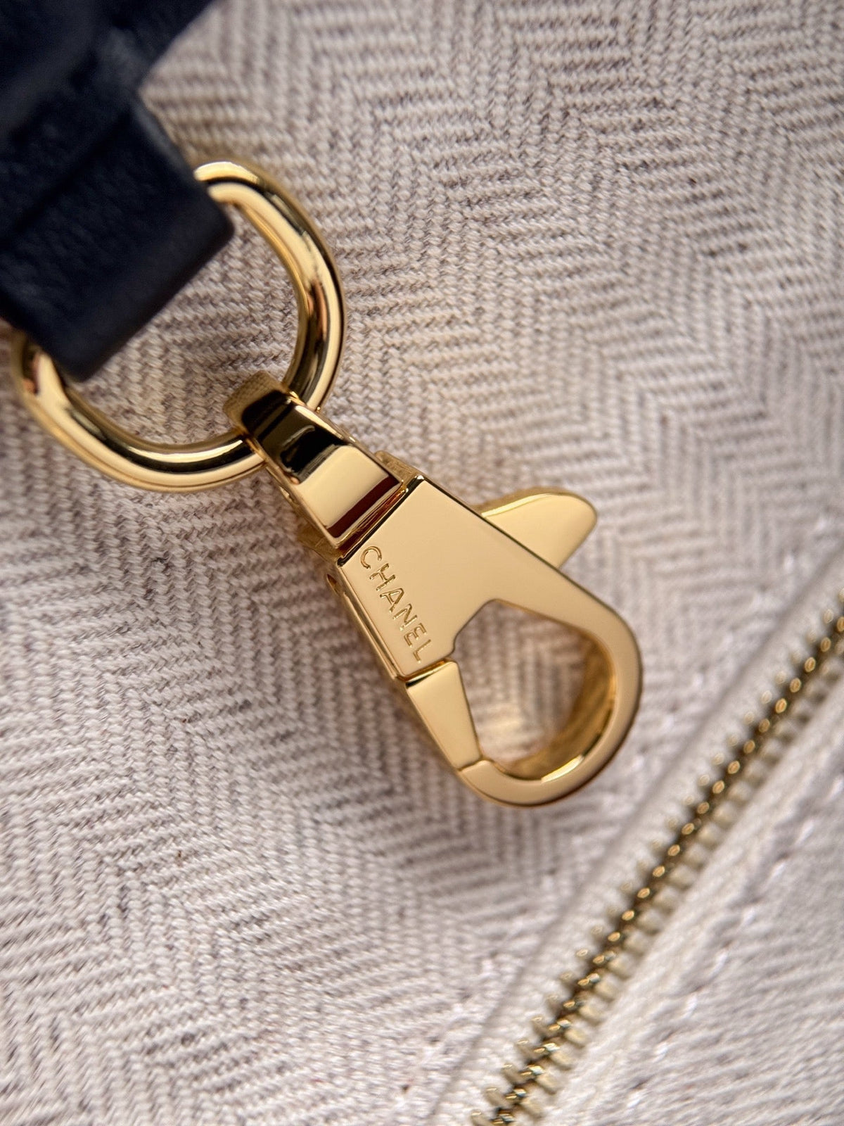 Chanel 2026 Small Shopping Tote Bag Canvas Fabric