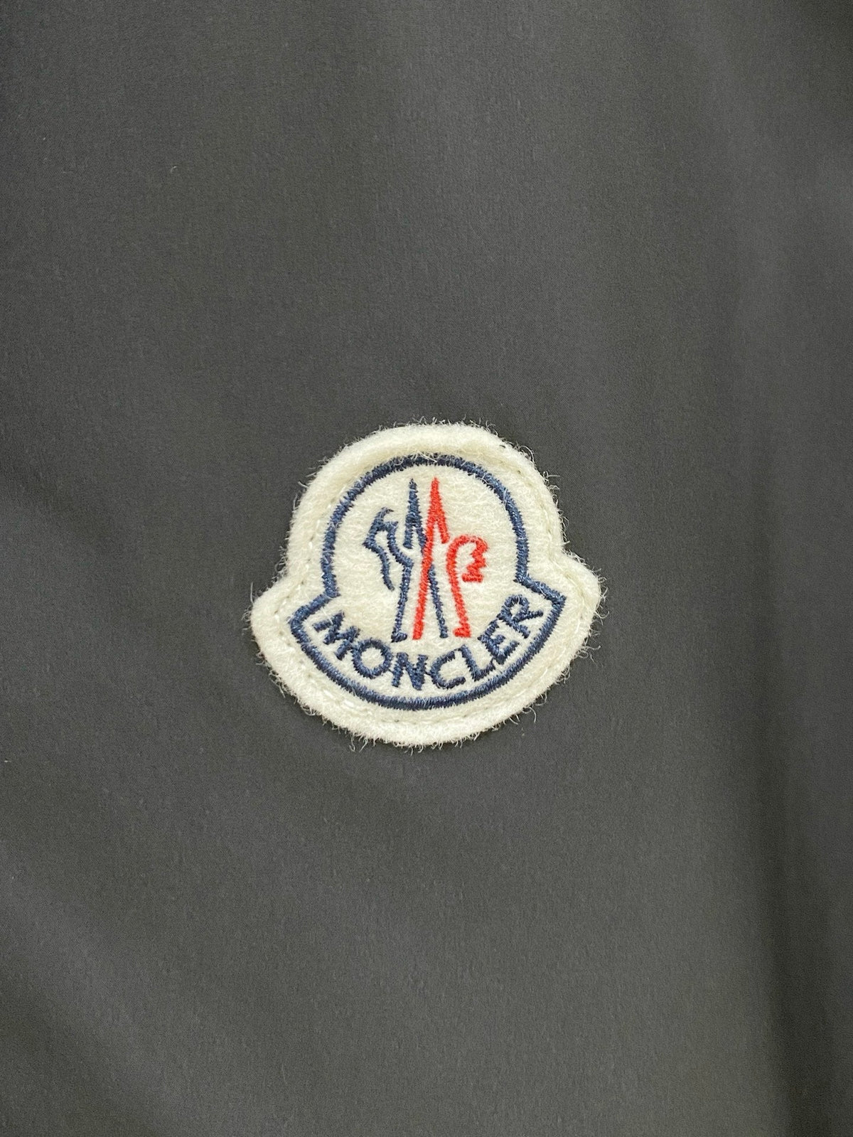 MC Hooded Windbreaker Jacket Black Nylon