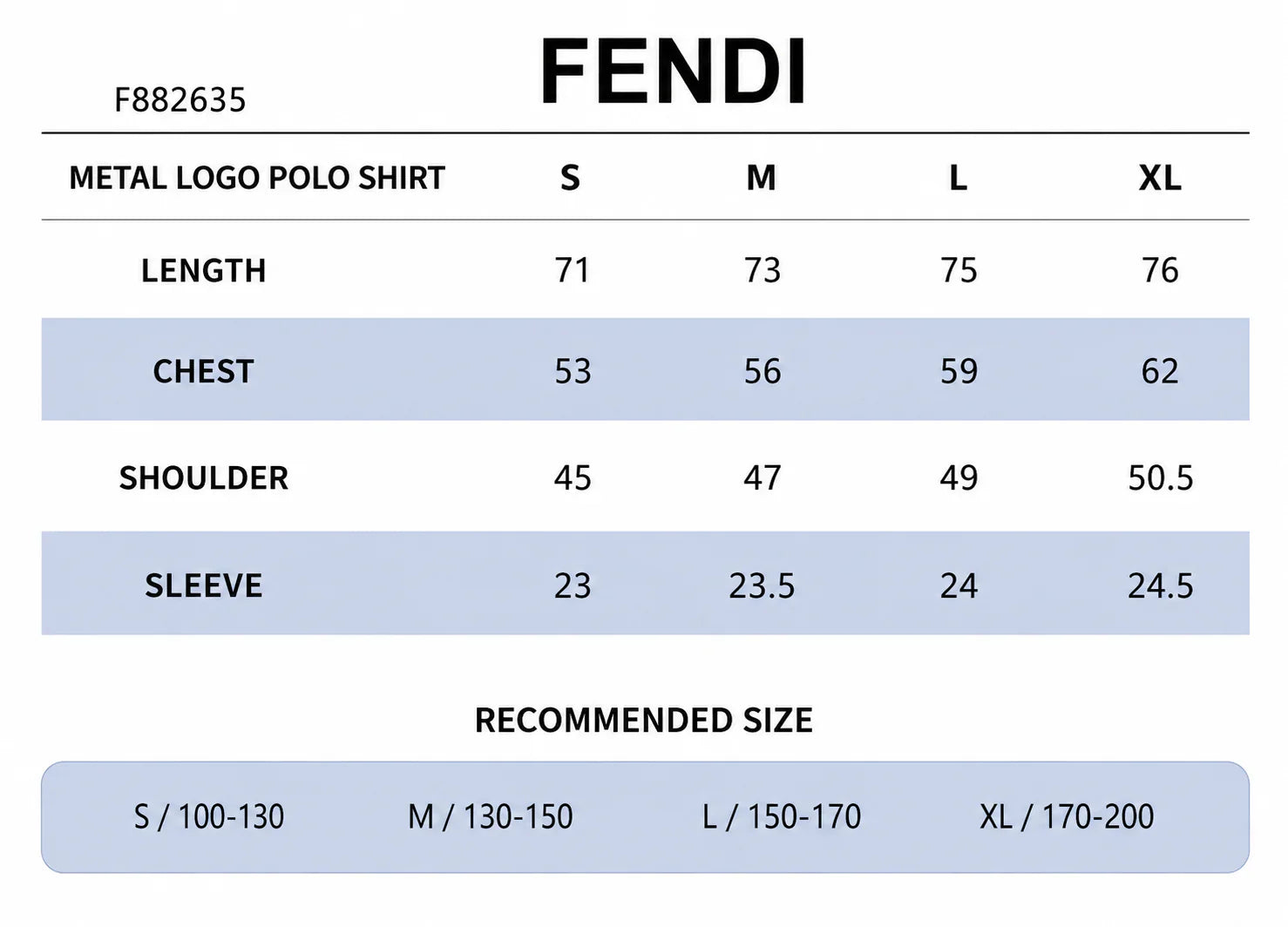 Fendi 2026 Men's Polo Shirt Cotton Fabric 801524