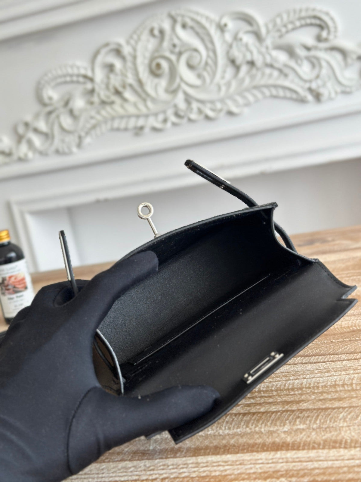 High-end Hermes 2026 Mini Kelly II 19cm Bag Epsom Leather 1