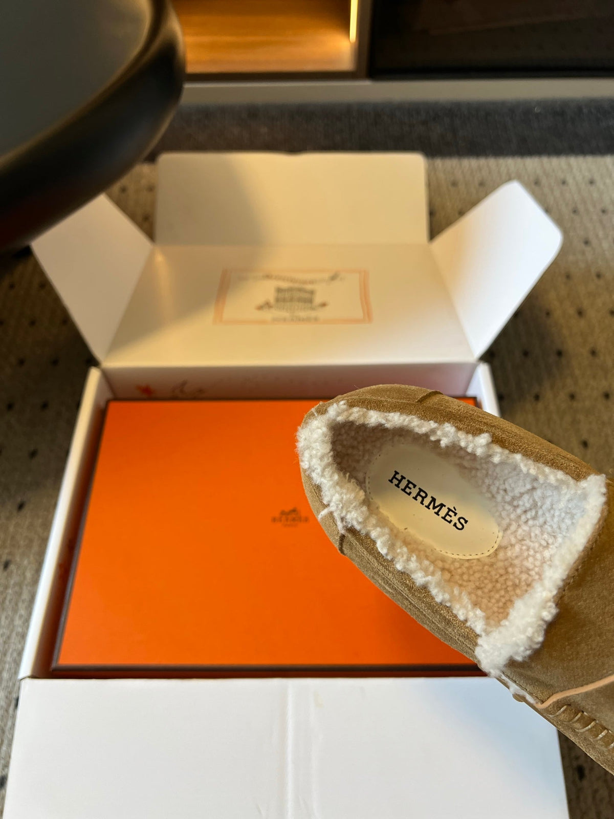 HM 26S Destin Loafers Light Brown Suede