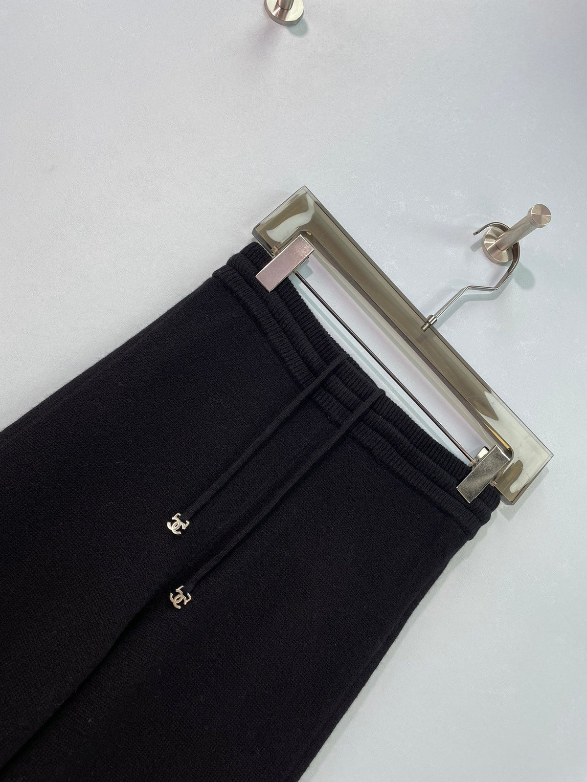 Chanel 26S Wide-Leg Knit Pants 1736