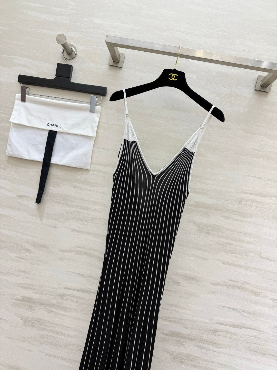 Chanel 26s Maxi Slip Dress 1686