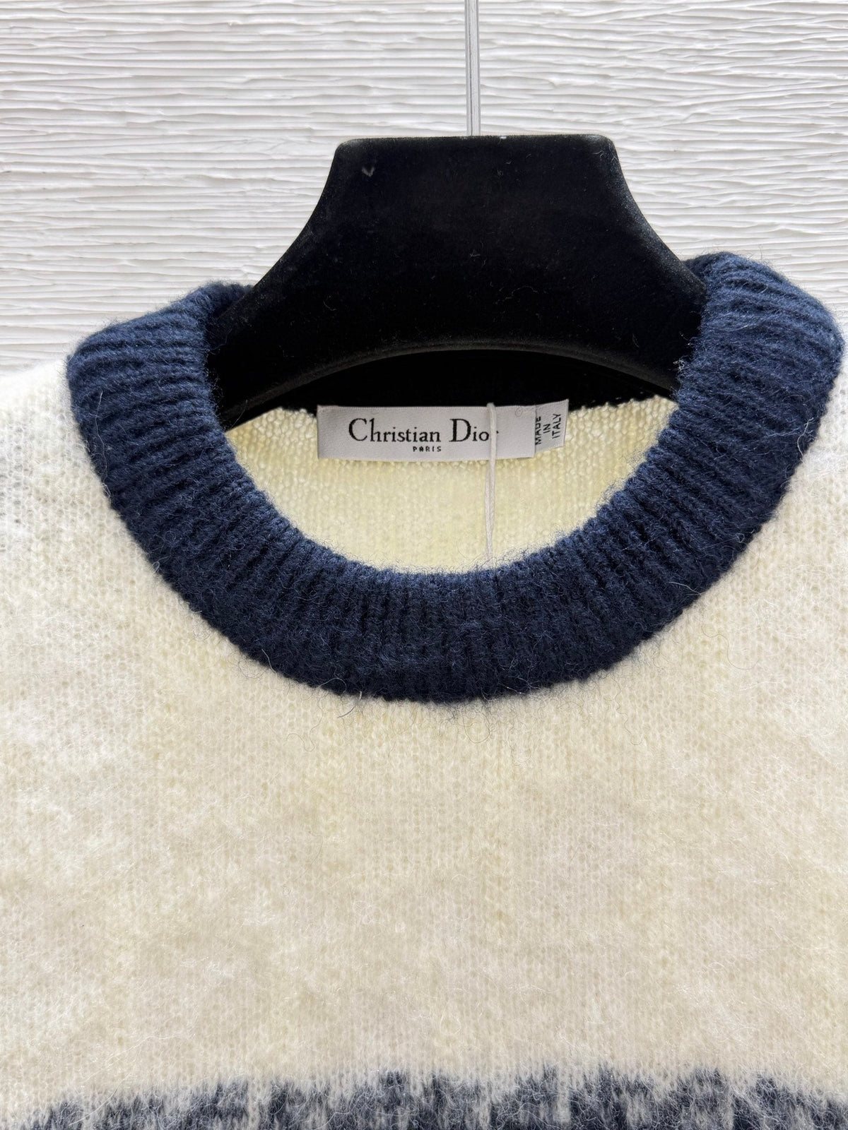 CD 26FW Signature Stripe Knit Sweater Wool 313310