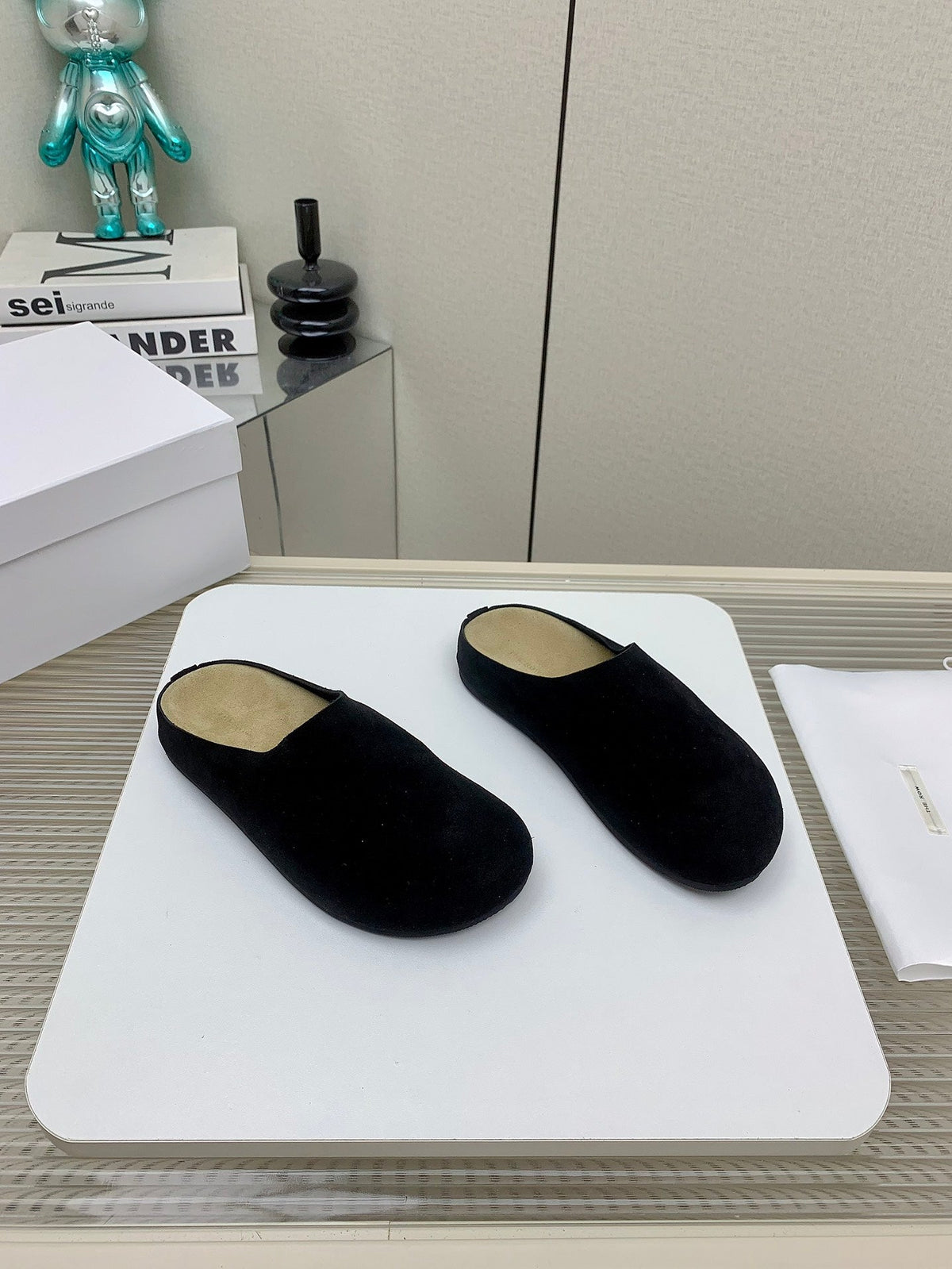The Row 2026 Birkenstock Slippers Leather 159432