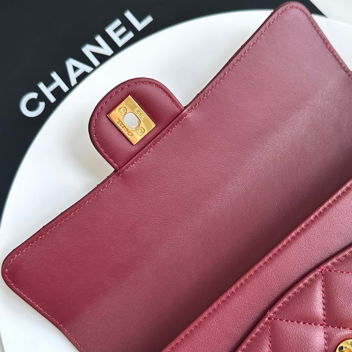 Chanel 2026 Quilted Flap Bag 25cm Suede Lambskin