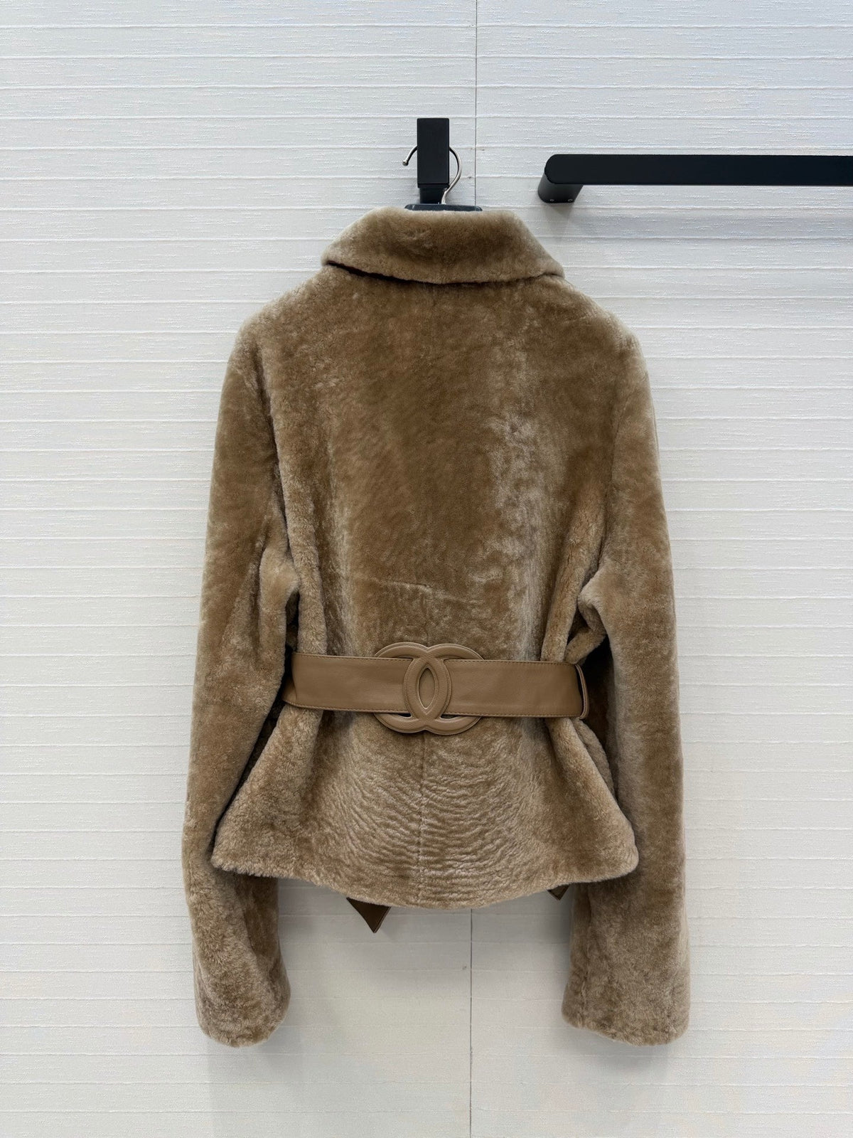 CC 26S Belted Shearling Jacket 440448