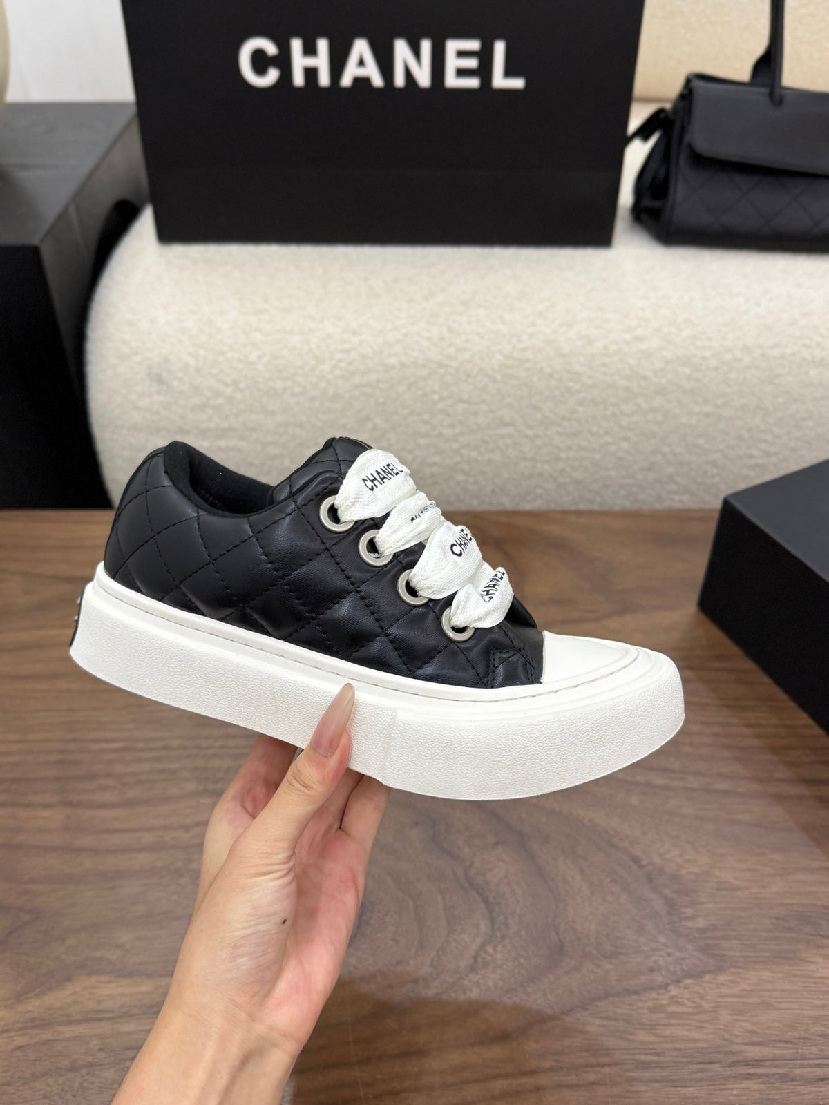 Chanel 2026 Quilted Sneaker Cowhide 173400