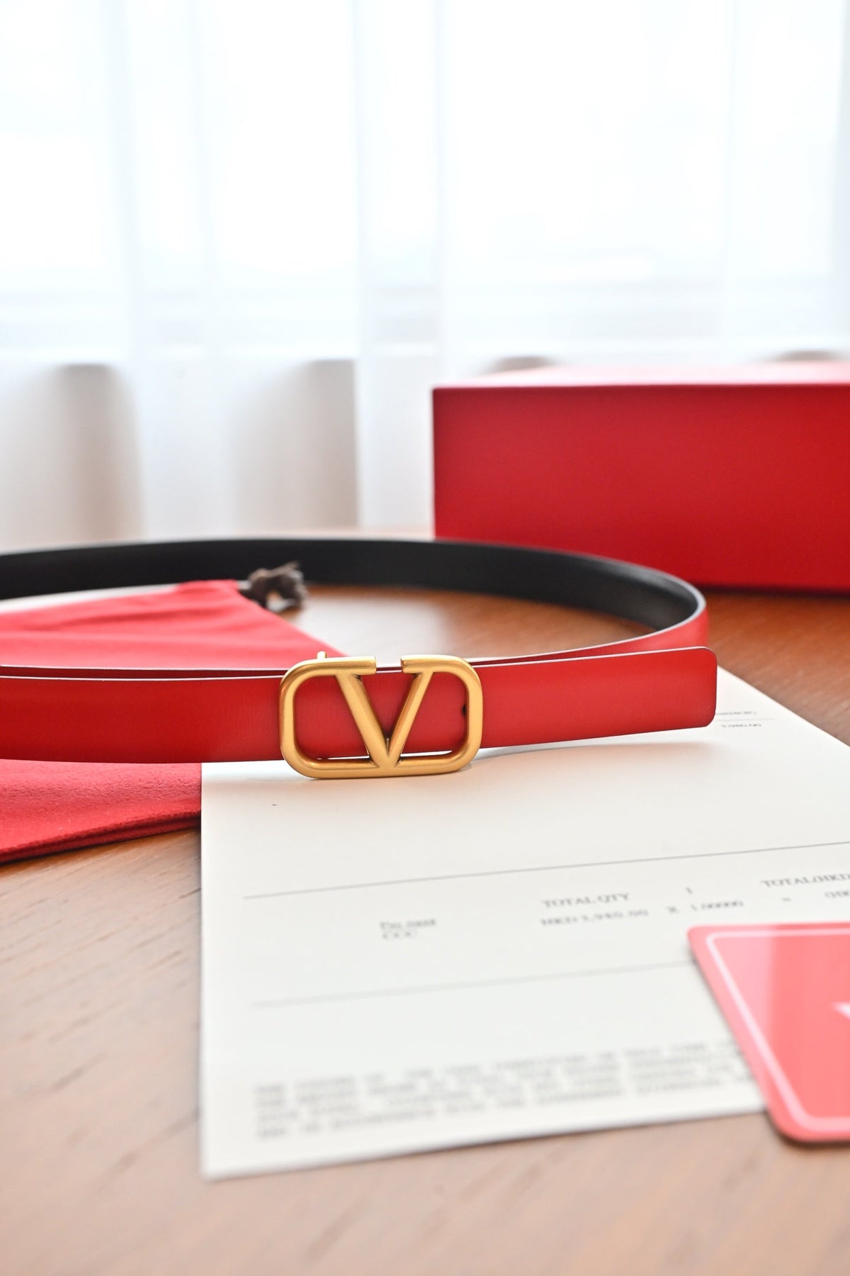 Valentino VLogo Signature Belt 2.0cm Cowhide 219545