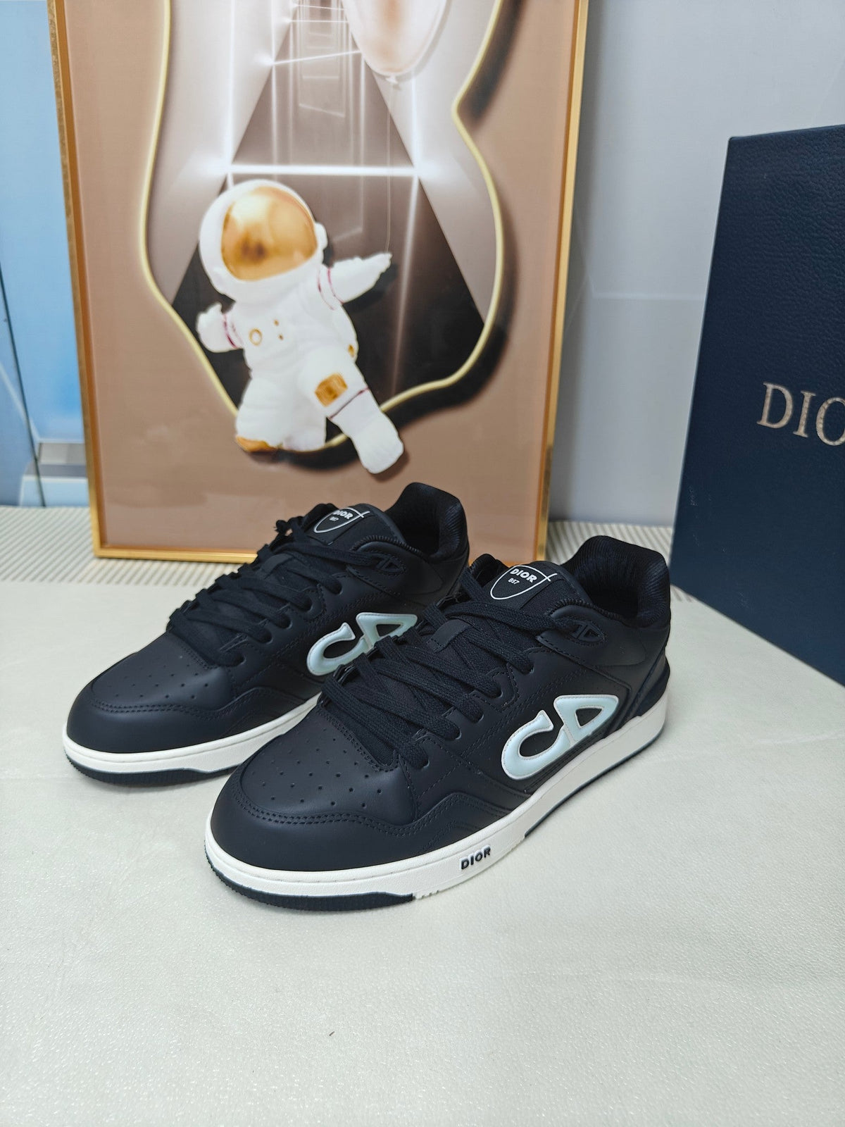 CD 26s Low Top Sneaker Black Calfskin 314925