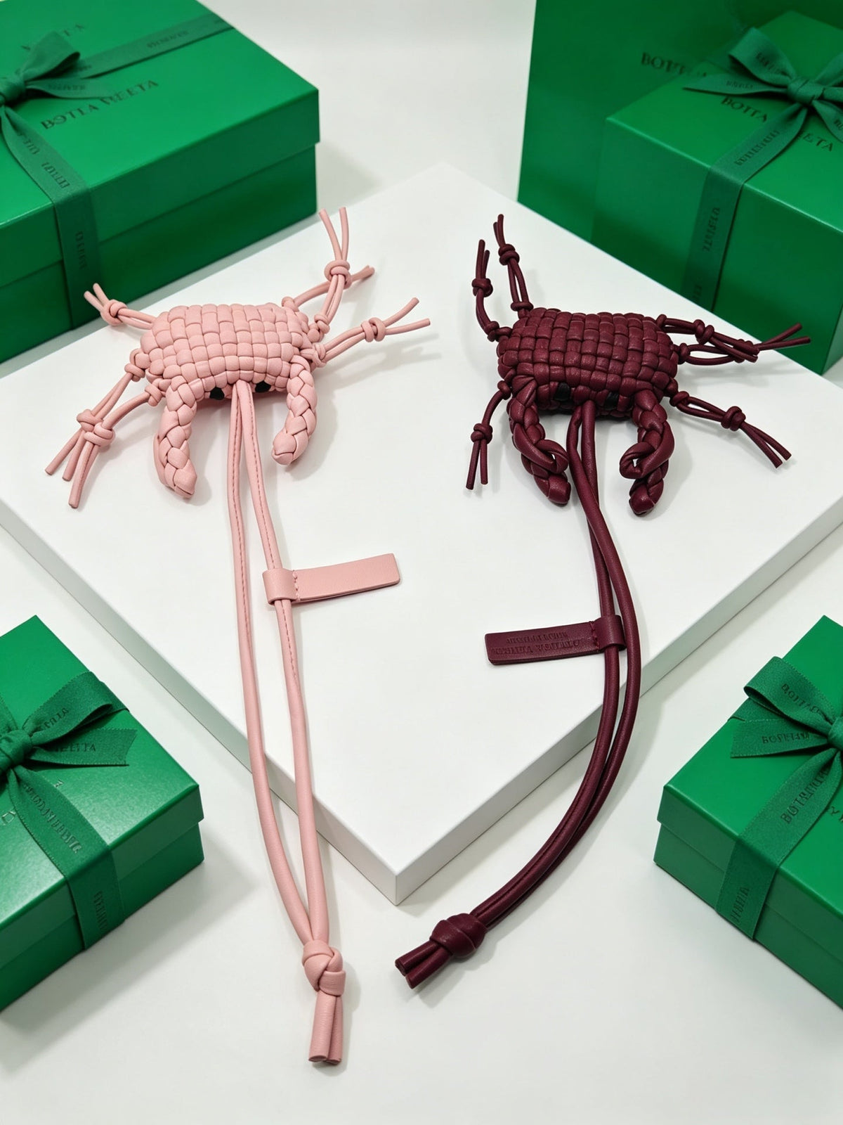 Bottega Veneta Crab Bag Charm